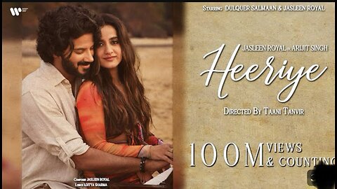 Heeriye (Official Tom Lyrics Video) Jasleen Royal ft Arijit Singh| Dulquer Salmaan |TaaniTanvir