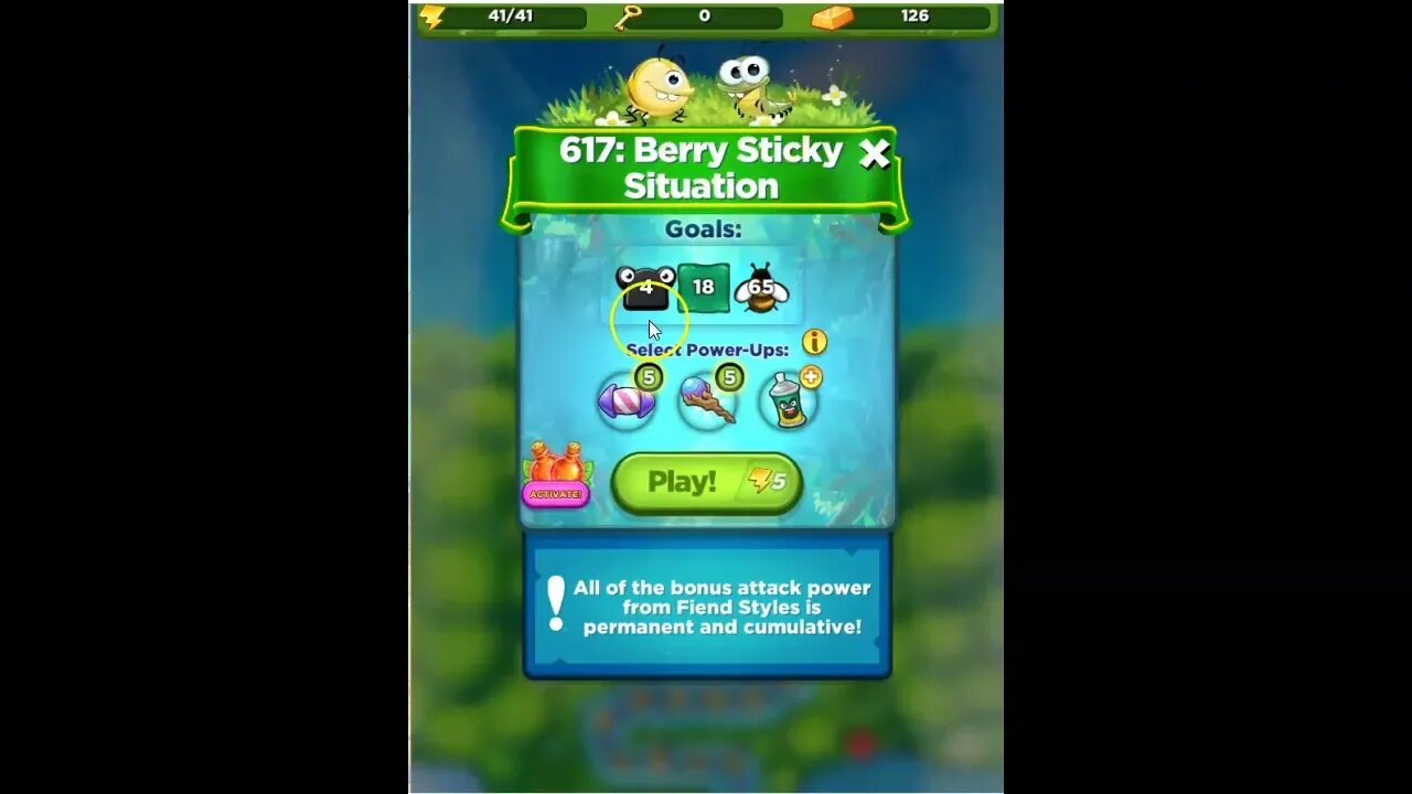 Best Fiends Audio Talkthrough for Level 617: Berry Sticky Situation