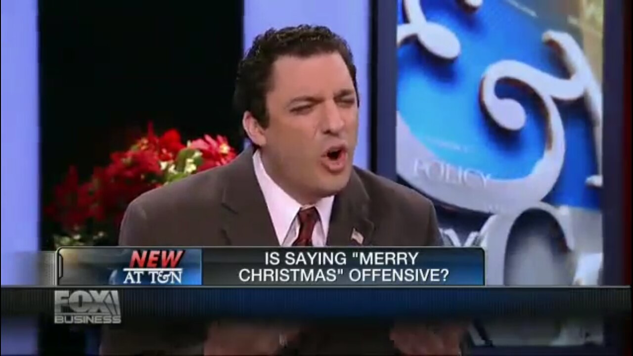 David Silverman Destroys Stuart Varney about the Merry Christmas Nonsense - 2012