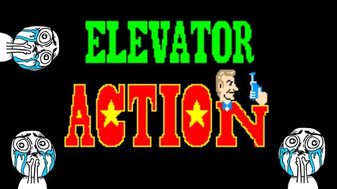 I'm Not Done With This Game Yet! Elevator Action NES Game.