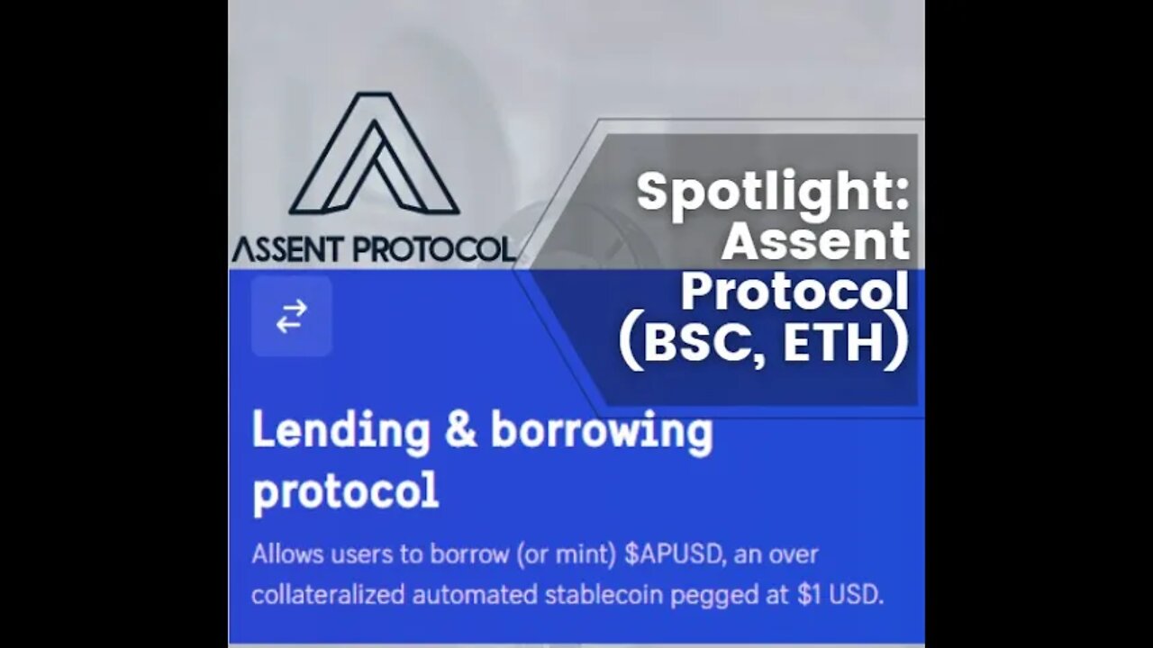 Leicester On The Upcoming Assent Protocol Token (BSC, ETH)