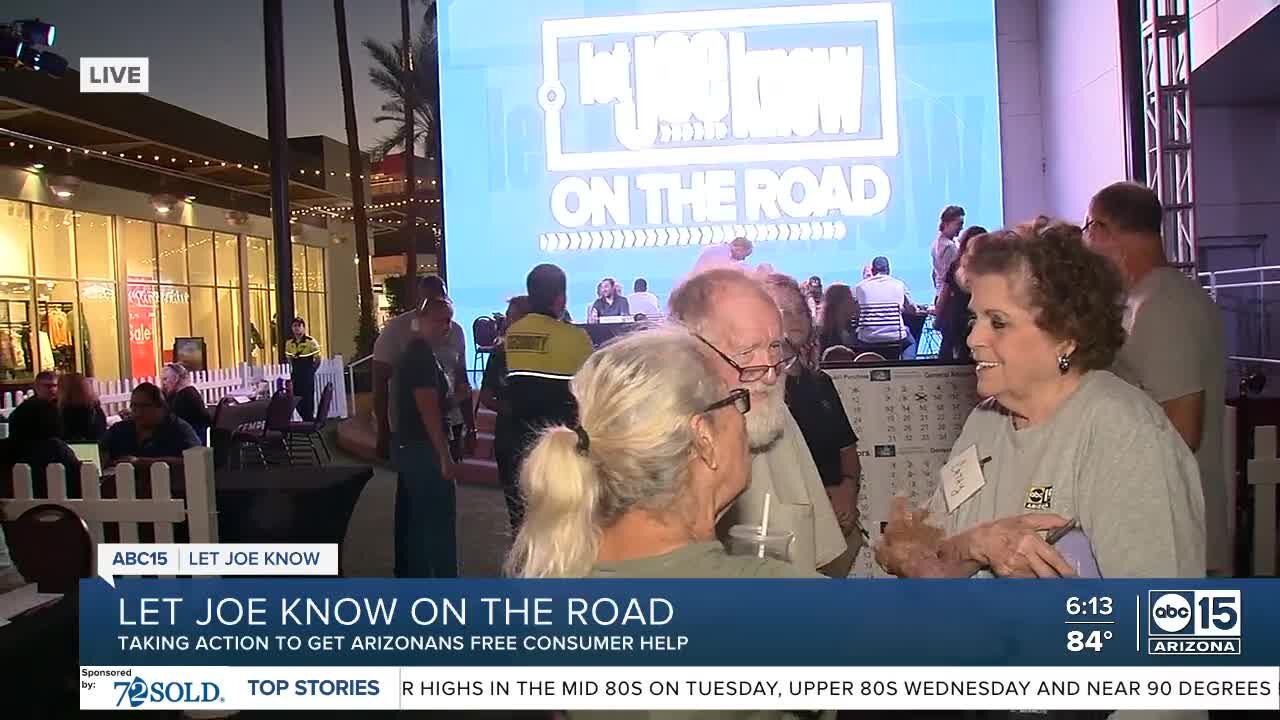 Let Joe Know on the road