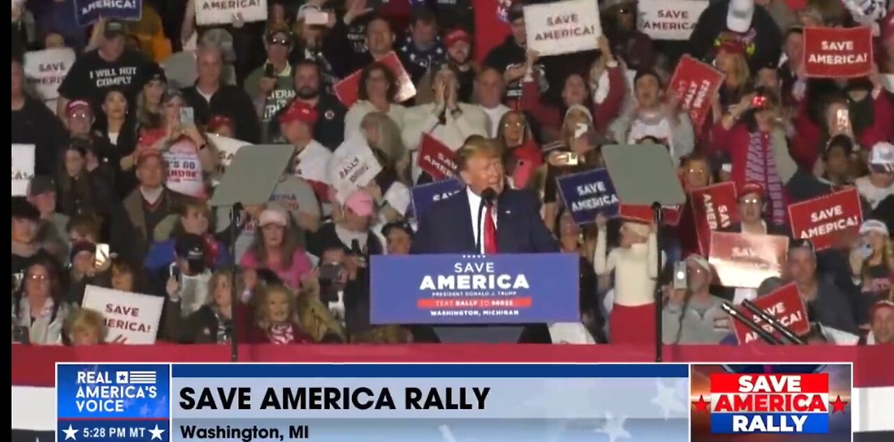 U.S.A. Chants at Trump Rally