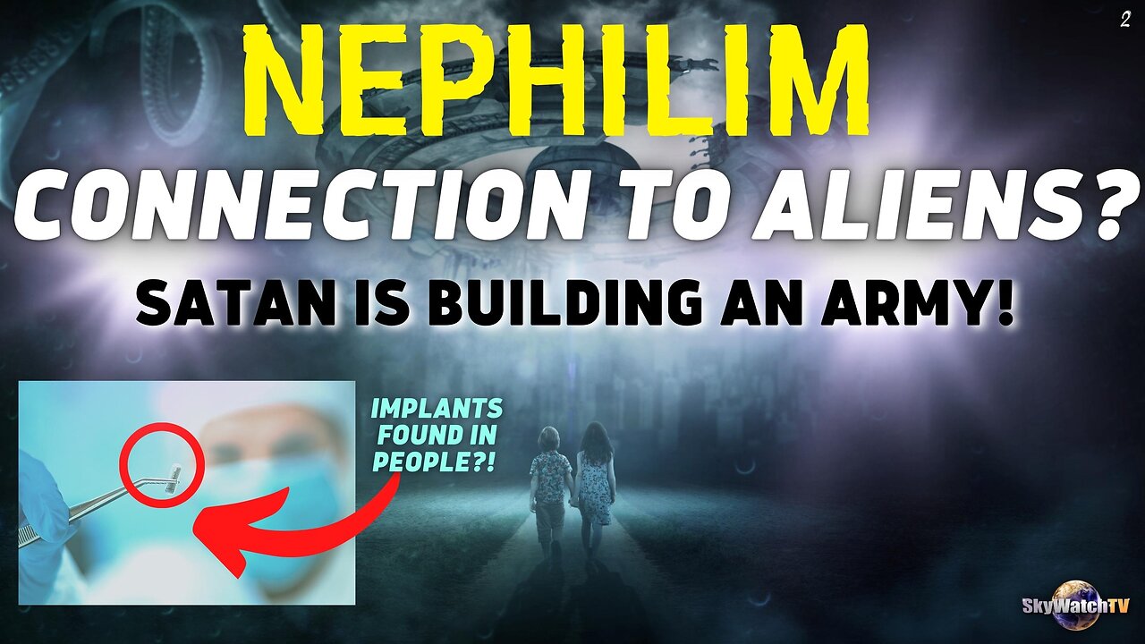 THE ALIEN BREEDING PROGRAM?! HOW THE UFO PHENOMENON IS CONNECTED TO NEPHILIM!