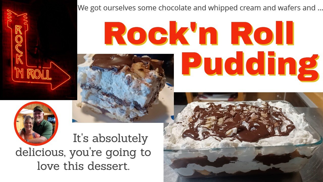 Let’s Rock 'n Roll! Grandma never made pudding like this! A Chocolate dessert that is simply devine.