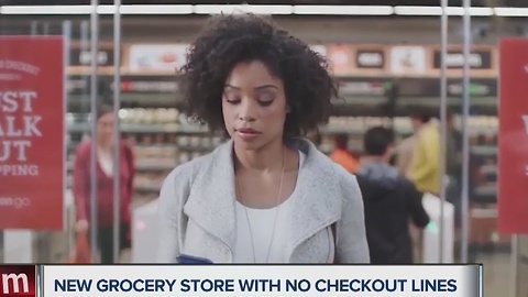 Amazon unveils grocery store with no checkout lines