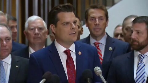 Rep. Gaetz: Dems Are “Obsessed With Attacking” The President W/ “Secret Interviews, Selective Leaks”