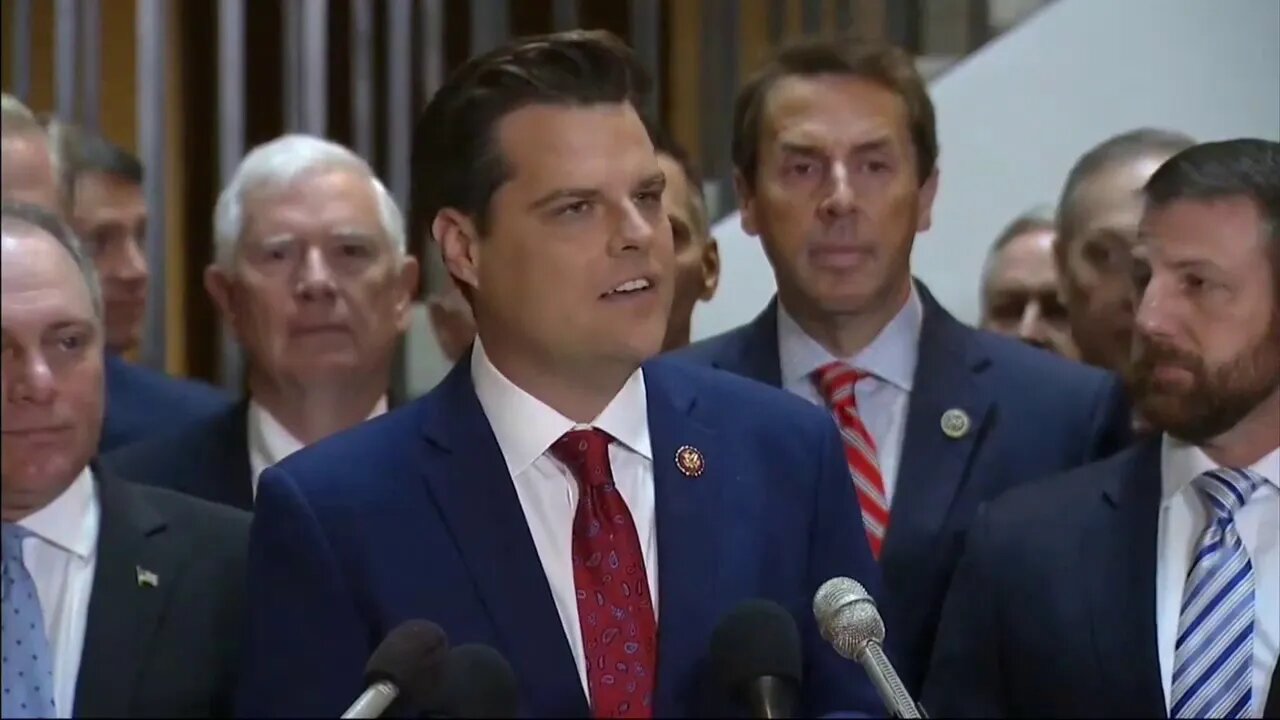 Rep. Gaetz: Dems Are “Obsessed With Attacking” The President W/ “Secret Interviews, Selective Leaks”