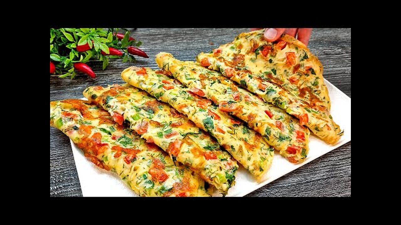 Egg And Vegetable Omelette