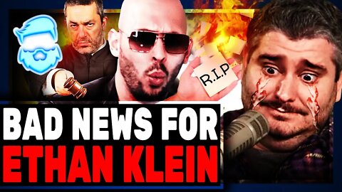 Ethan Klein SUED By Andrew Tate & Goes Full Mask Off Pro Censorship!