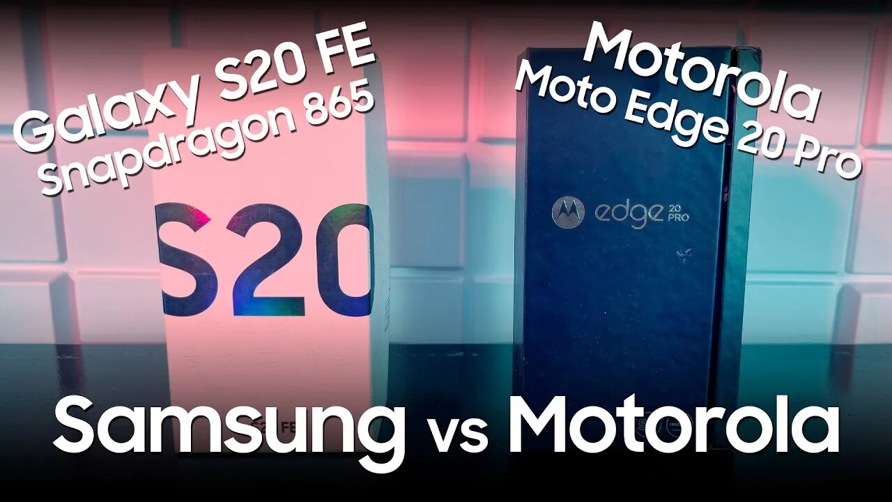 Galaxy S20 FE Snapdragon 865 e Motorola Edge 20 Pro - Comparativo de Câmeras