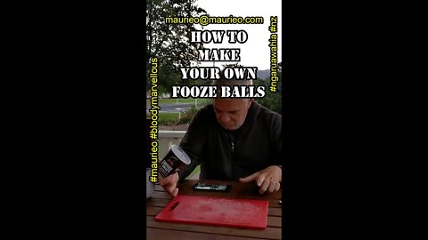 maurieos #shorts DIY HOW T0 MAKE YOUR OWN FOOZE BALLS