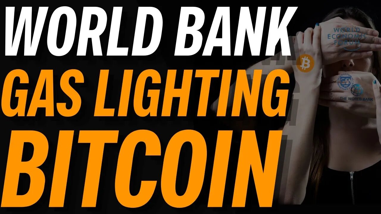 GLOBALIST GASLIGHTING BITCOIN .... AGAIN