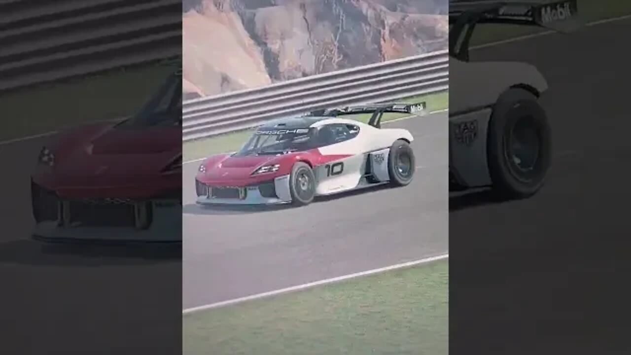 Porsche Mission R at Rudskogen Motorsenter