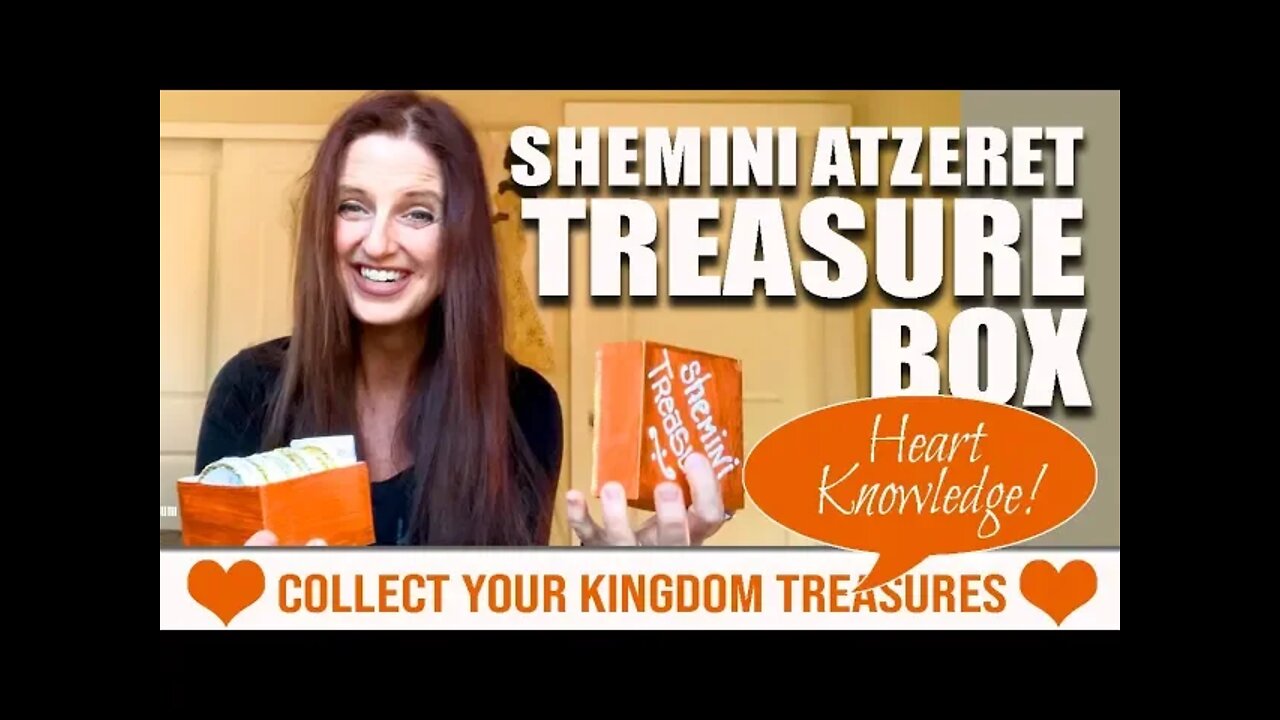 Treasure Boxes for Shemini Atzeret