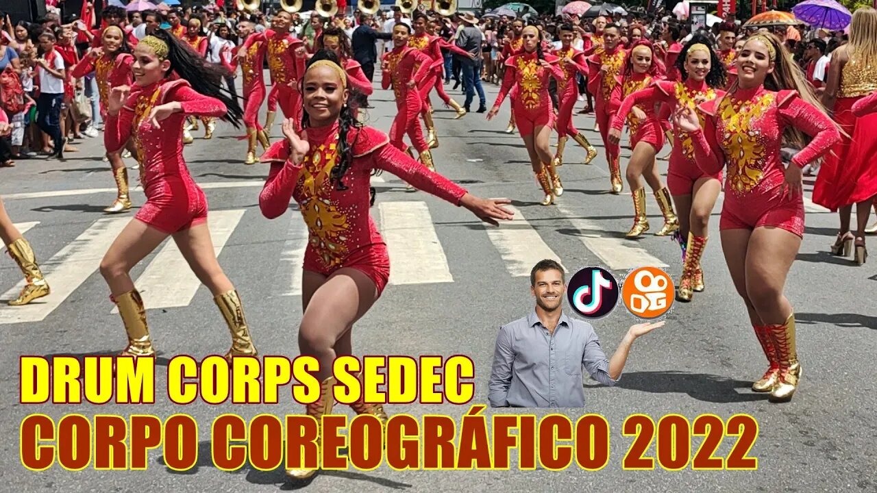 CORPO COREOGRÁFICO 2022 - DRUM CORPS SEDEC 2022 NO DESFILE CÍVICO 2022 NO BAIRRO DE MANGABEIRA 2022