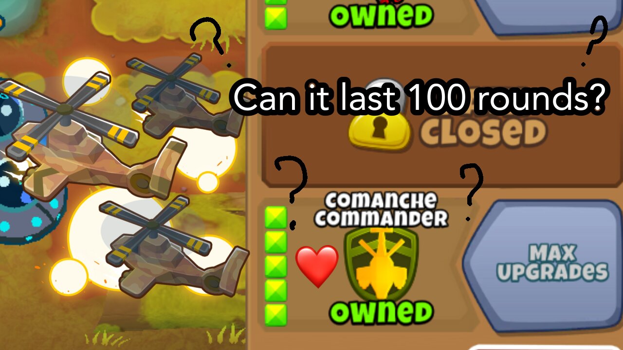 Comanche Commander is just 🤌 | btd6