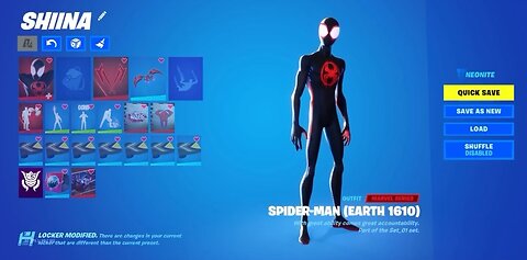 Fortnite Miles Morales Spider-Verse skins