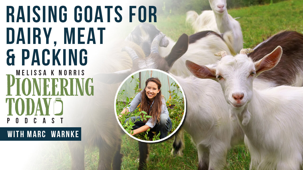 EP: 433 Raising Goats for Dairy, Meat & Packing w/ Marc Warnke