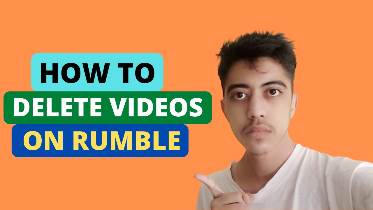 How to Delete Videos On Rumble