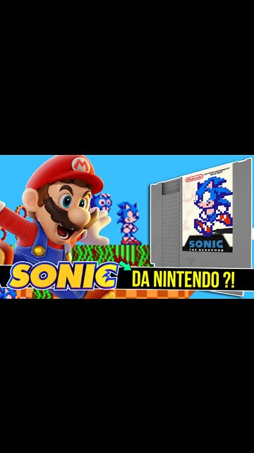 SONIC só que FEITO pela NINTENDO ?! | SONIC - Somari #shorts