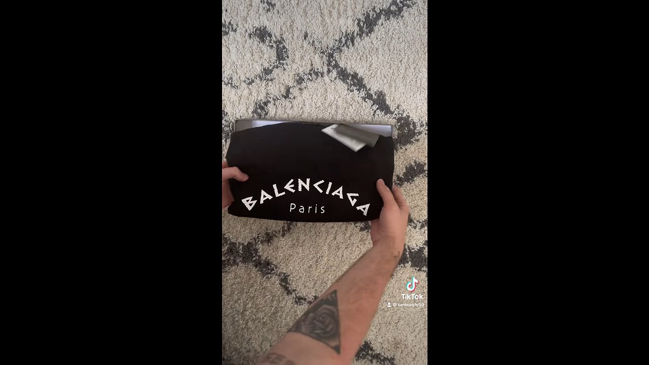 Balenciaga Athletes Unboxing