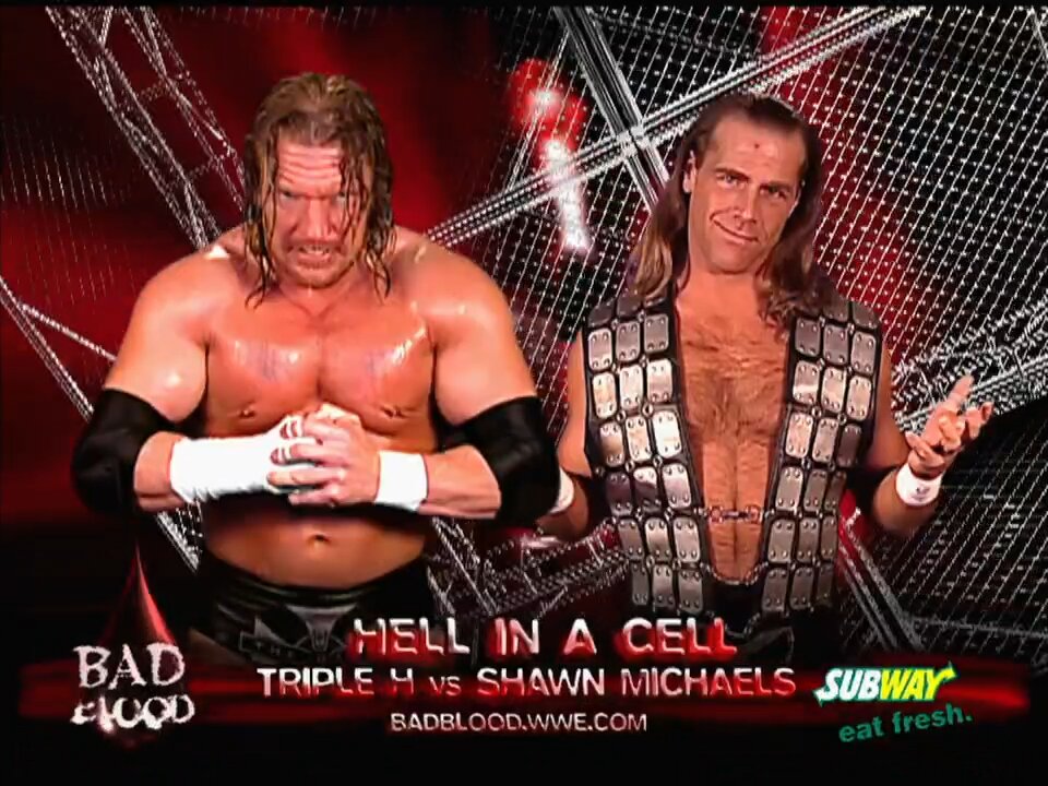 Triple H vs Shawn Michaels - Bad Blood 2004 (Full Match)