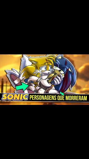 PERSONAGENS que MORRERAM no MUNDO do SONIC | Rk Play #shorts