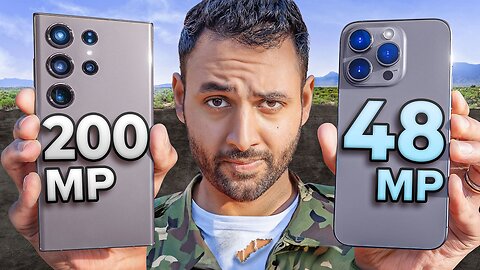 Samsung S24 Ultra vs iPhone 15 Pro Max Camera Battle!