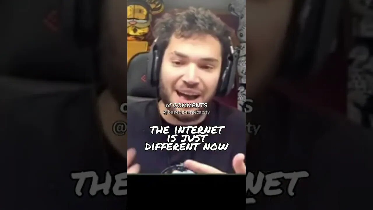 Adin Ross LIVE The Internet is JUST Different Now #shorts