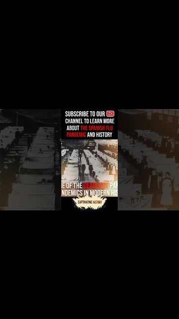 The Spanish Flu Pandemic Killed More People than World War I #shorts