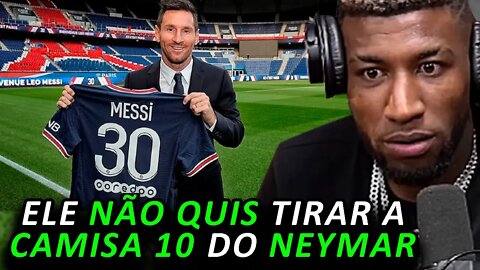 EMERSON ROYAL MANDA REAL SOBRE QUANDO MESSI FOI PARA O PSG(Podpah #409) FlowPah Cortes