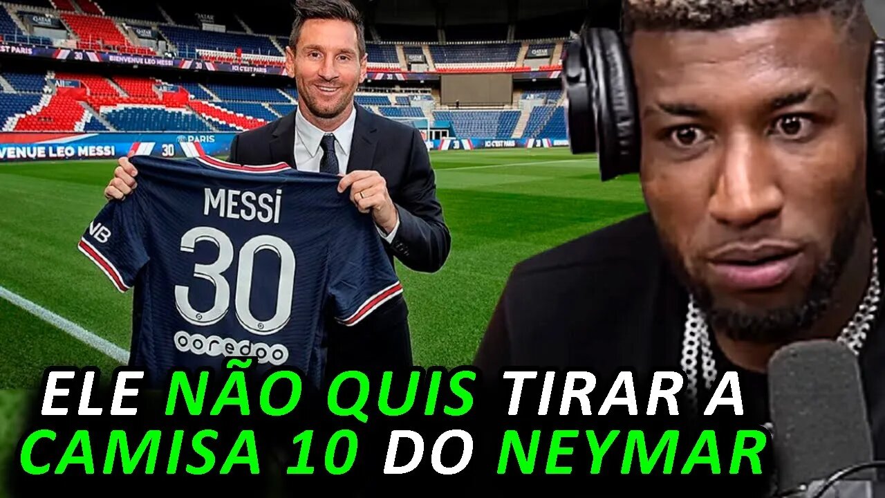EMERSON ROYAL MANDA REAL SOBRE QUANDO MESSI FOI PARA O PSG(Podpah #409) FlowPah Cortes