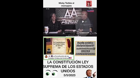 CONSTITUCIÓN DE ESTADOS UNIDOS— AMELIA Y ALIESKY EN ANÁLISIS DE NOTICIAS