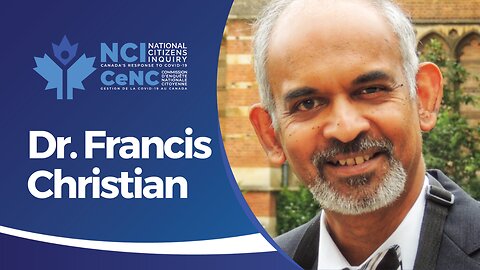 Dr. Francis Christian - Apr 20, 2023 - Saskatoon, Saskatchewan