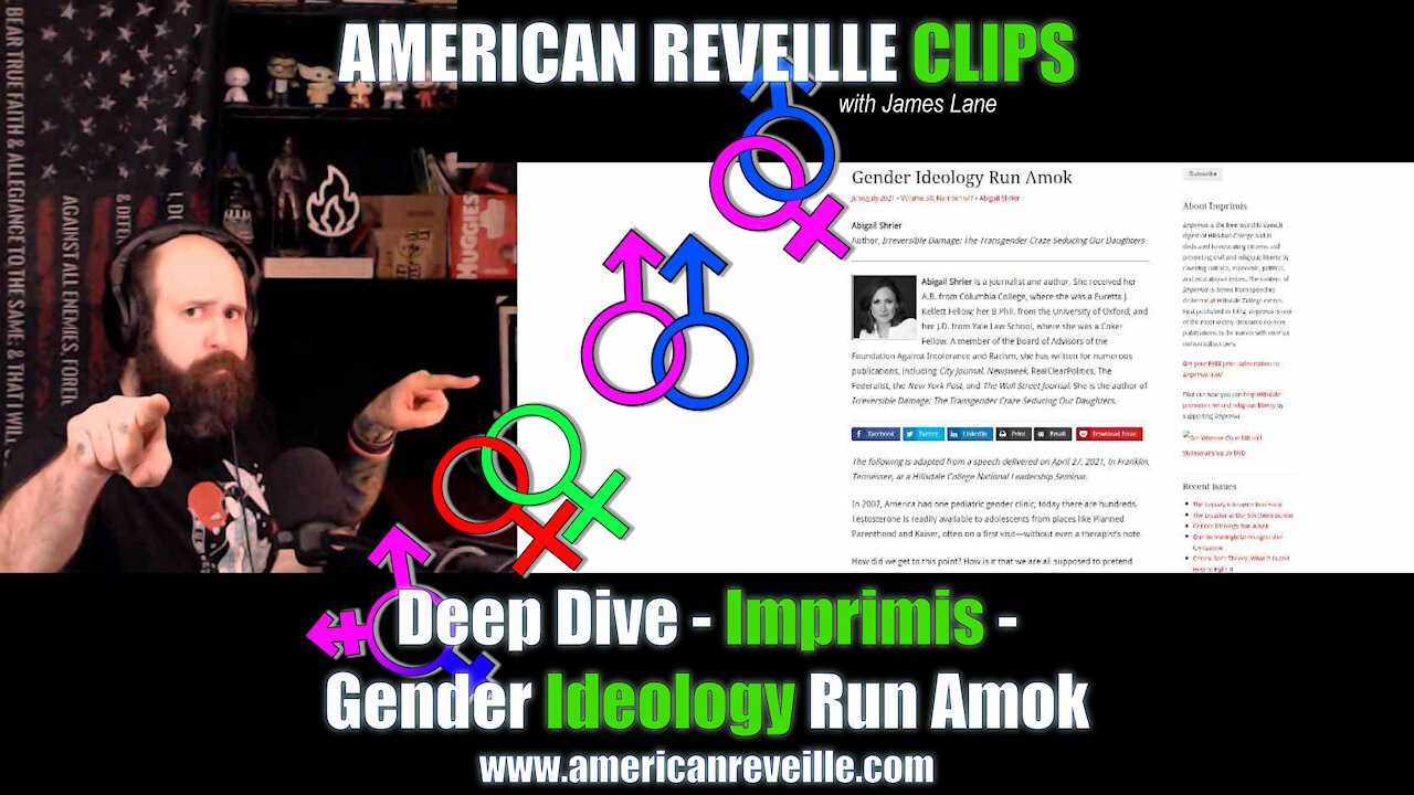 Deep Dive - Imprimis - Gender Ideology Run Amok