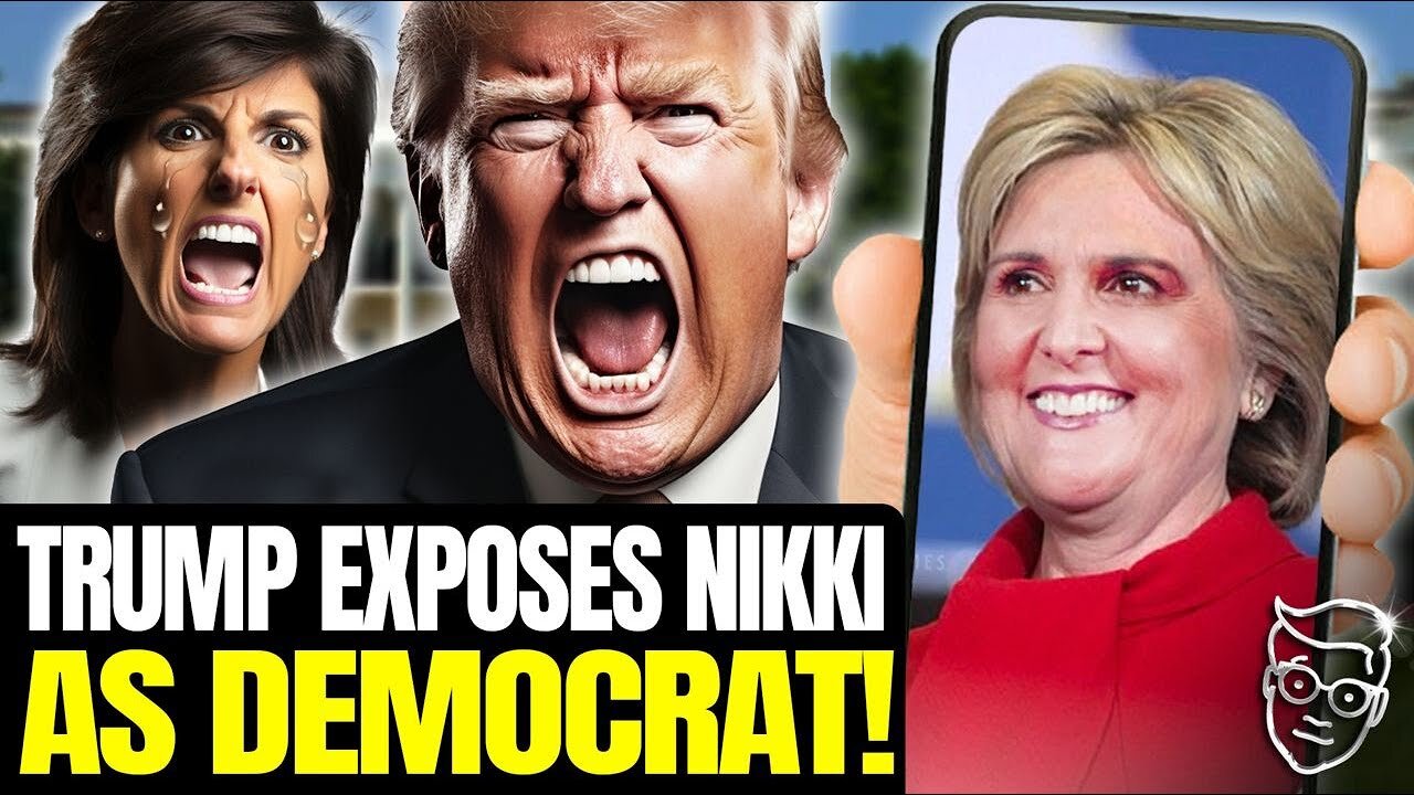 TRUMP EXPOSES NIKKI AS DEMOCRAT PLANT AS LIBS CAUGHT VOTING FOR HALEY! NIKKI'S TOP DONOR IS A DEM!