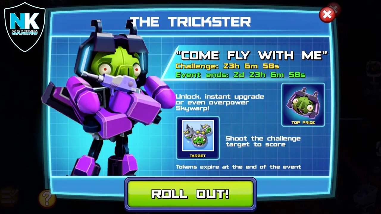 Angry Birds Transformers 2.0 - Trickster - Day 4 - Featuring Starscream