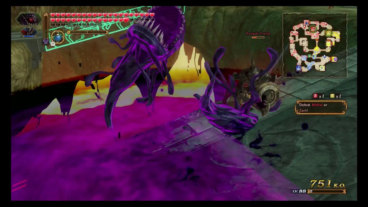 Hyrule Warriors DE - Legend Mode (Hero, 2nd Skulltulas) - Cia's Tale 3: The Usurper King