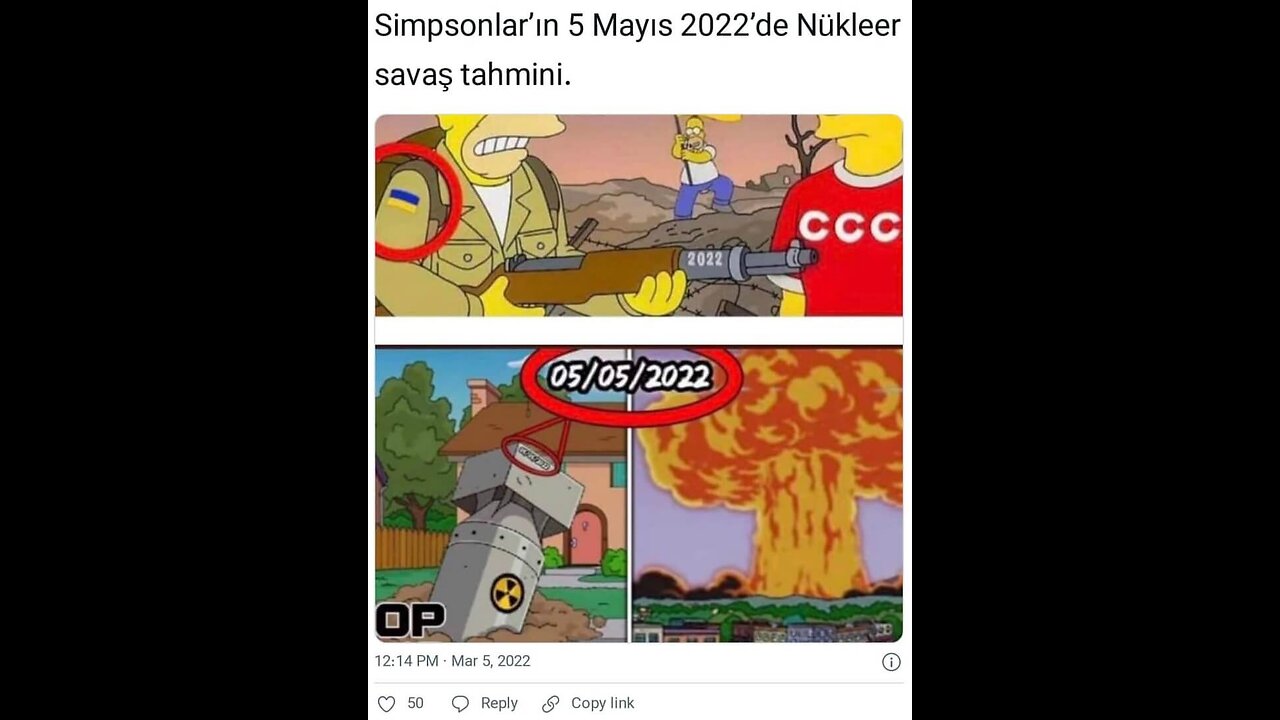 The Simpsons series allegedly predicted a Russia-Ukraine war