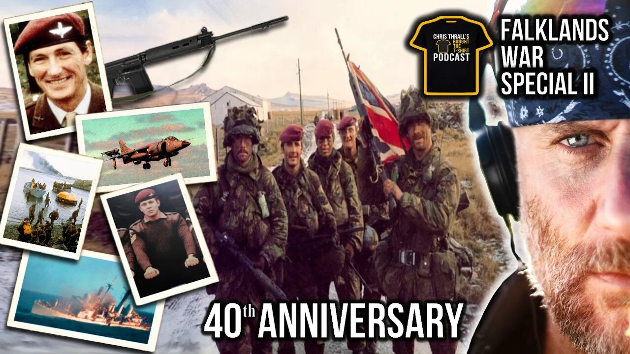 Falklands War 40th Anniversary PART II | The UNTOLD Stories | Bought The T-Shirt Podcast