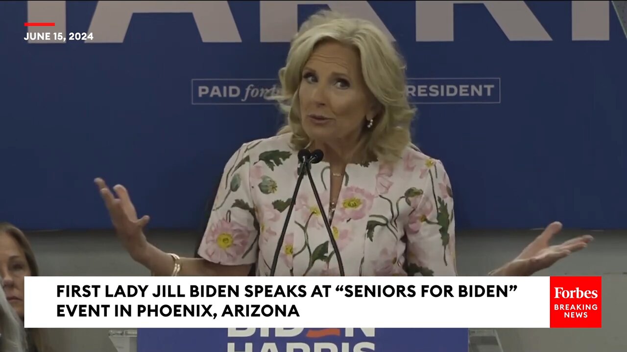 "Dr" Jill: Joe Biden Is A Healthy, Wise 81-Year-Old