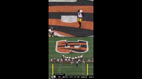 CHRIS BOSWELL GAME WINNING FIELD GOAL REACTION