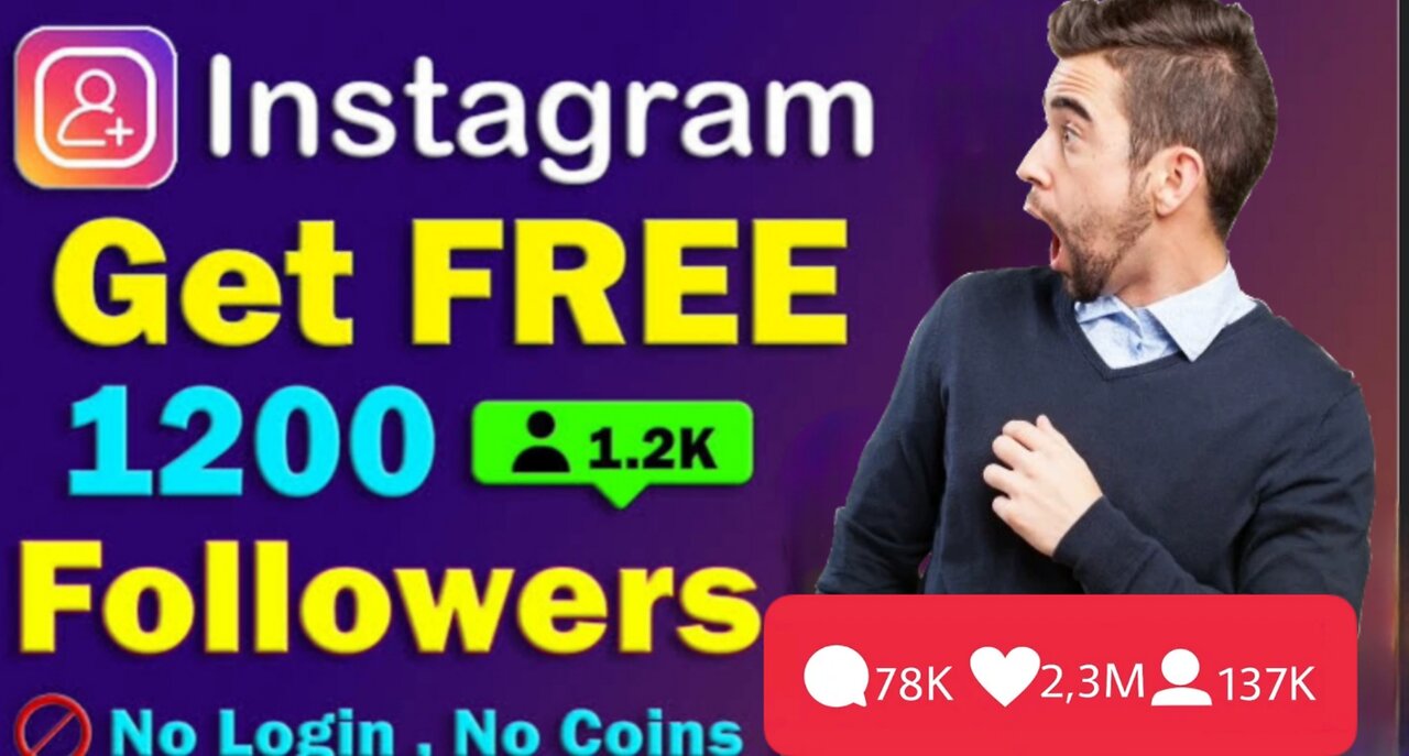 Instagram mai free followers kaise le sakte hai 😱 /How to get free followers in Instagram #viral