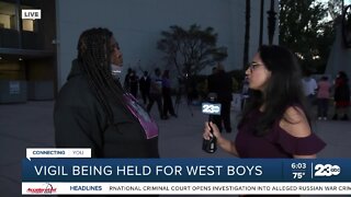 Vigil being held for West Boys