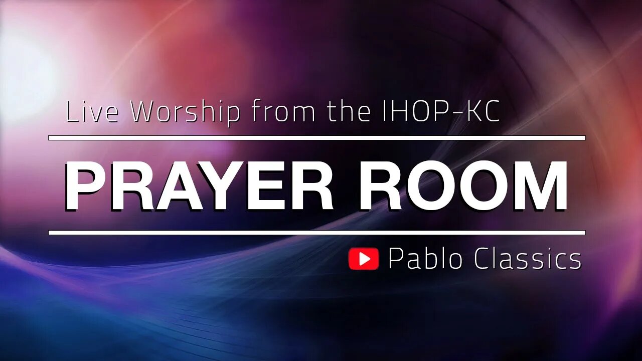 From the IHOP-KC Prayer Room, Live Worship by Pablo Perez (Back in 2013, with the FMA Team)