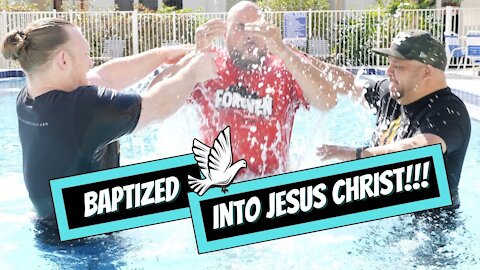 Danny and Desrae were baptized in the name of Jesus Christ!!!