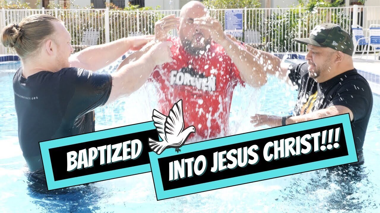 Danny and Desrae were baptized in the name of Jesus Christ!!!