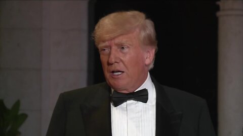 Former President Donald Trump spends New Year's at Mar-a-Lago