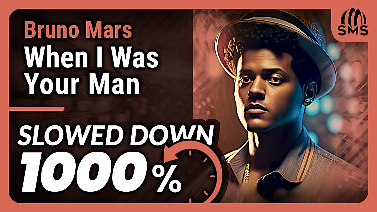 Bruno Mars - When I Was Your Man (But it's slowed down 1000%)